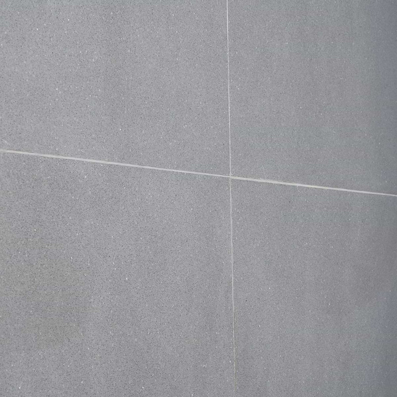 Terrazzo Italy 24x24 Honed Terrazzo Tile, Dolce Gris Gray