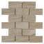 Carreau de mosaïque florentin 2 "x 4" Nociolla
