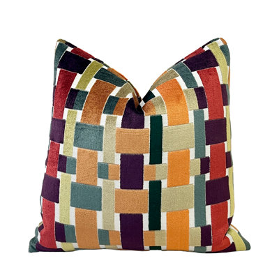 Ava Velvet Throw Pillow Cover