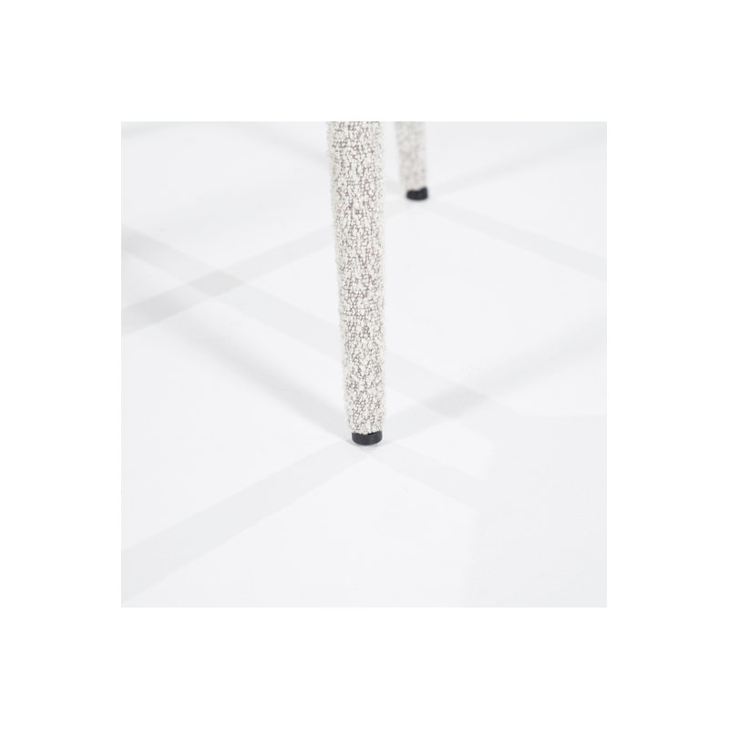 Dining Chair Upholstered Arm Chair, Beige