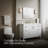 CLC Aluminum Two-Door Medicine Cabinet With Mirrored Doors, Beveled Edges-57392566