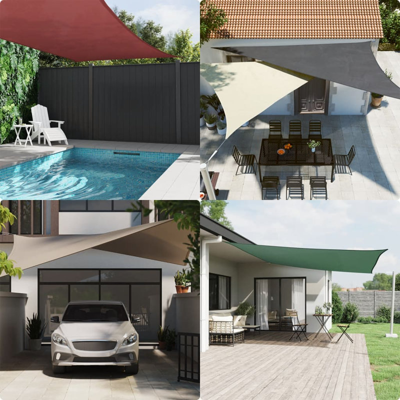 3.6m x 3.6m Triangular Shade Sail