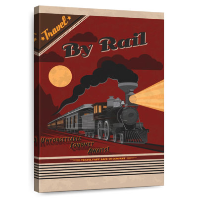 Affiche Mehar Travel By Rail