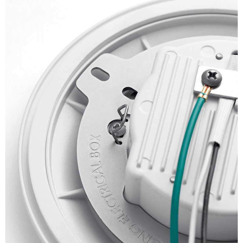 Kichler Horizon 6,5 "Downlight à DEL 3000K avec diffuseur blanc en polycarbonate avec finition blanche
