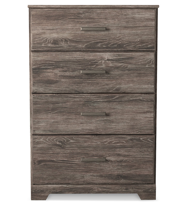 Eria 30.24'' W 4 - Drawer Dresser, Dark Gray