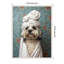 «Spa Day Pooch» par Keyshanna, reproduction d'art sur toile encadrée-2111111501