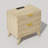 23.6'' W 2-Drawer Nightstand With Built-In Outlets And Human Sensor Light-1784741470