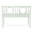 Banc d'extérieur blanc moderne 45 po avec structure en acier thermolaqué durable-2080337168