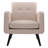 Almeda 29.75'' W Tufted Polyester Armchair with Solid Wood Legs-89032443