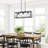 Aaniah 3-Light Dimmable Linear Chandelier-1262315307