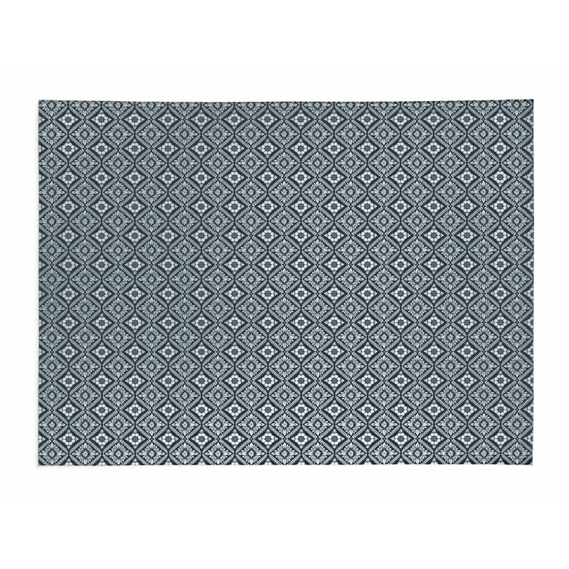 Petit tapis de bureau Talia, L 24 po x P 36 po, Gris anthracite