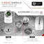 Évier de cuisine en acier inoxydable 16G à double cuve avec grille et crépine élégant