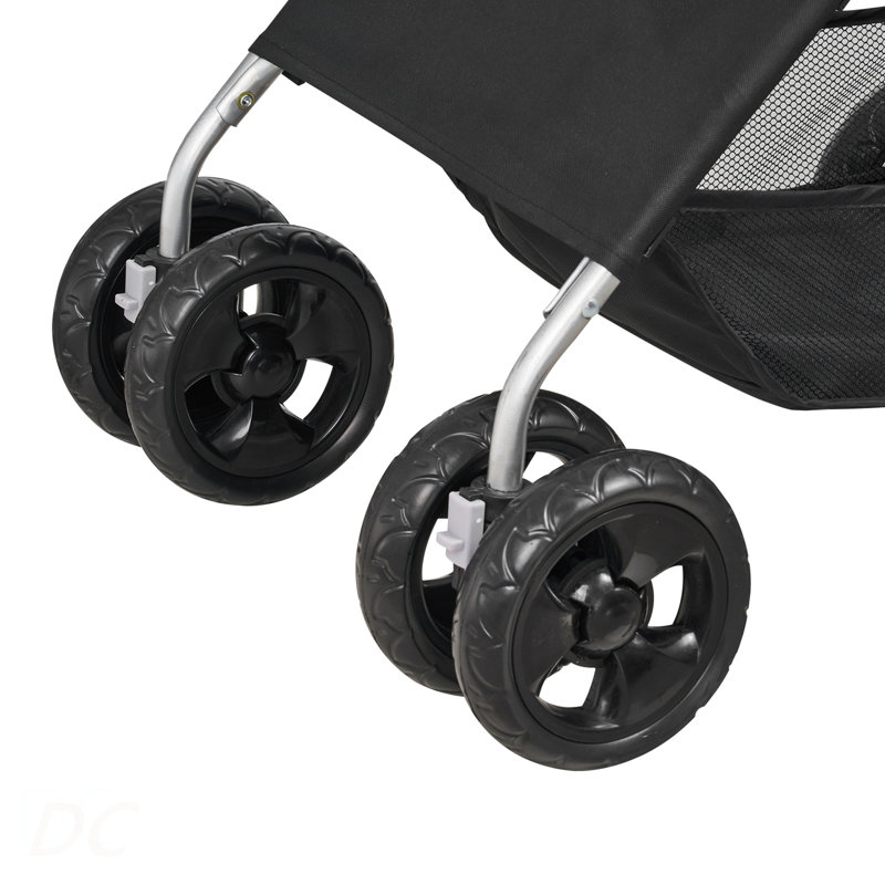 Poussette pour chien pliable pour animaux 4 roues transportable et amovible jusqu'à 35 lb