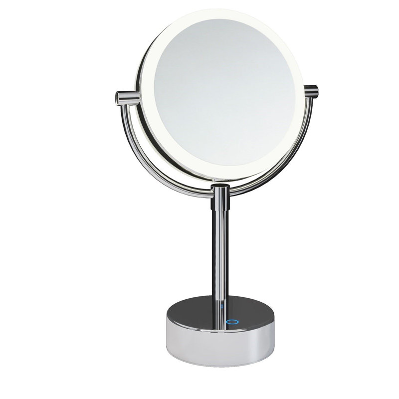 Davaria Concave Mirror, Gray