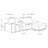 Upholstered L-Shaped Sectional Reversible-313450544