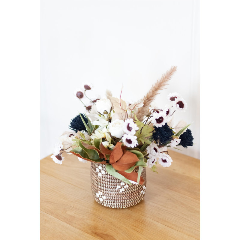 Tackussanu Senegal Capsule Seagrass Decorative Basket