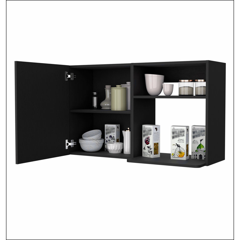 Carter Black 2 Wall Cabinet