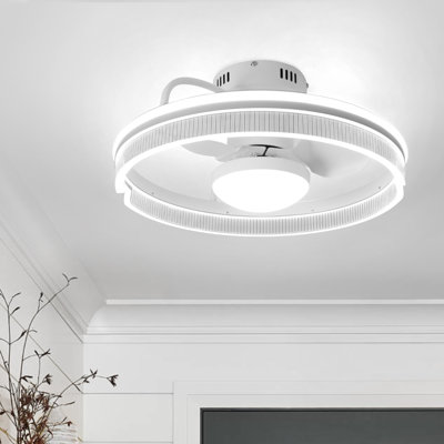 Dajour 20'' Dimmable LED Ceiling Fan with Light Kit