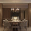 Arnita 6-Light Classic/Traditional Bubble Glass Shade Dining Room Chandelier ETL Certified
