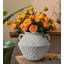 Vase en céramique rustique avec 2 poignées-374973257