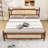 Platform Bed with Rattan Headboard-2095073045-2095073046
