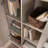 Storage Cabinet, Brown finish