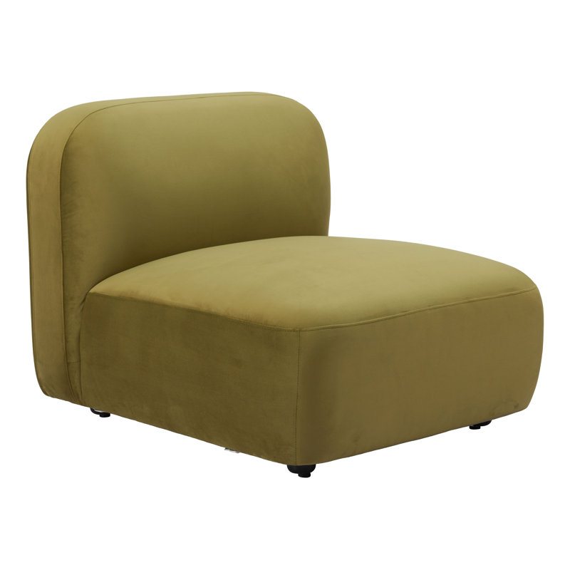 Chaise longue capitonnée Biak CAL117