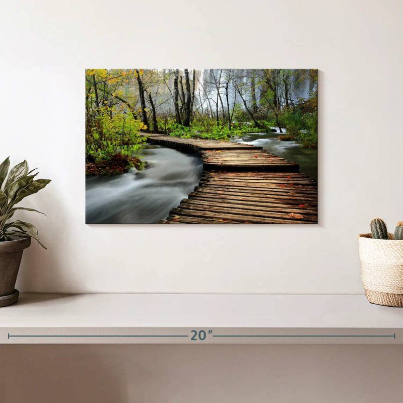 Alvord Forest River Wood Trail, H 8 po x l 12 po