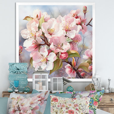 " Apple Blossom Charm In Winter "