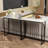 High-End Marble Console Table Modern Sofa Side Table For Entryway-970399856