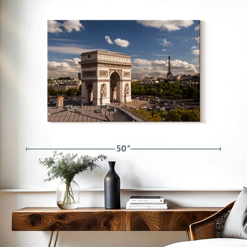 Arc de Triomphe, H 26 po x l 39 po