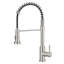 Robinet de cuisine avec douchette extractible en acier inoxydable-104406419