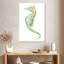 Brampt aquarelle hippocampe II-108479720