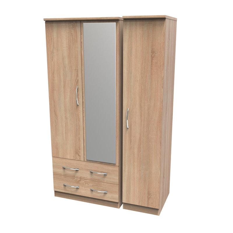 Dekyn Manufactured Wood Wardrobe, Bardolino Oak