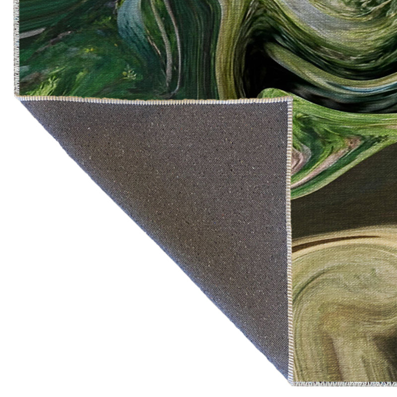Tapis intérieur / extérieur Hillmon, Tapis de couloir 3 pi 11 po x 9 pi 10 po