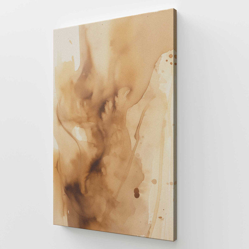 Burnt Echoes I Canvas Print, Wrapped Canvas, 72" H x 48" W x 1.25" D