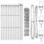 Vidaxl Field Fence Galvanised Steel-114858378