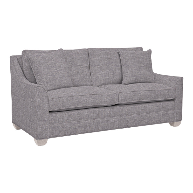 Canapé-lit Nicholas, Chenille nomade ardoise Crypton®, Navajo, Non