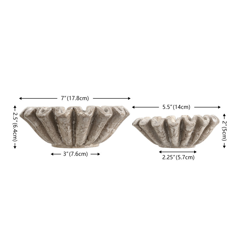 Soho Decorative Bowl 2, Greige