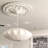 Endurathane Quentin Ceiling Medallion, 23 1/2"W x 12 1/4"H x 3 1/2"ID x 1 1/2"P (Fits Canopies up to 3 1/2"), Two Piece, Factory Primed