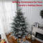 Arbre de Noël artificiel, arbre de Noël articulé en pin avec 795 branches réalistes, base en acier, ouverture automatique-556731234