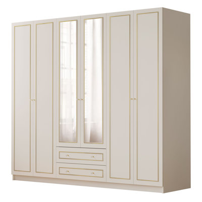 Vandemark 6 Door Wardrobe