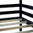 Space-saving Detachable Triple Twin Rubber-wood Bunk Bed-1516473358