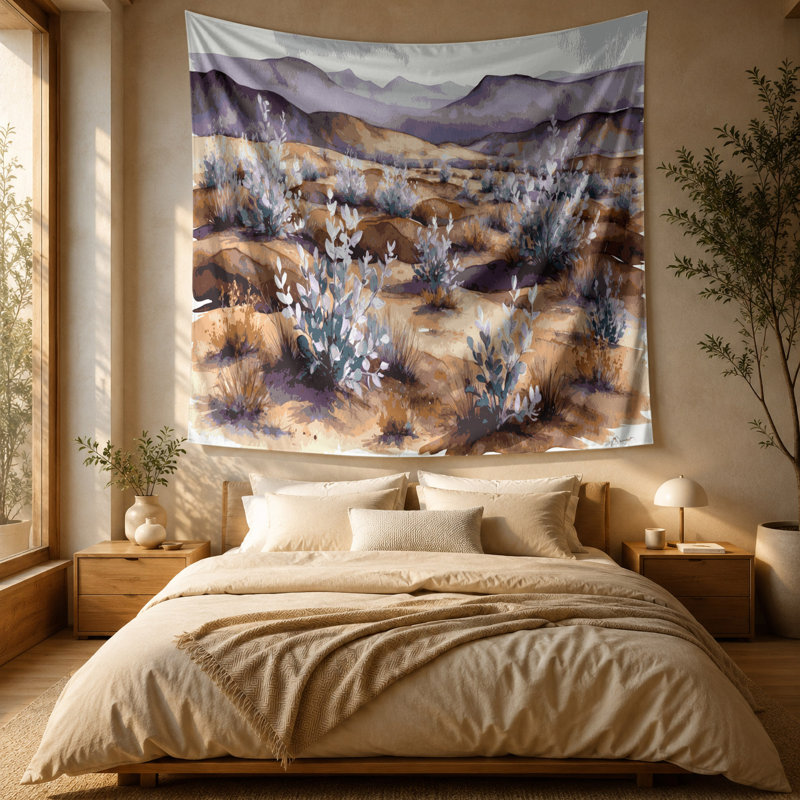 Tapisserie murale Southageern Plants Sagebrush 185, 88 po x 104 po