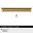 Streamline Tab 5 inch (127mm) Length Champagne Bronze Cabinet Edge Pull - 10 Pack-111778366-111778369-137717157