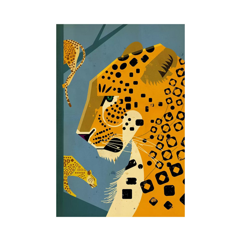 Leopard 1 Piece Wall Art on Canvas, 30.48 cm H x 45.72 cm W, Wrapped Canvas