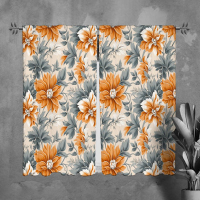Paire de rideaux obscurcissant en polyester Robat