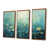 Cadre flottant brun