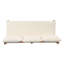 Paresseux d'extérieur 3 places en acacia beige-129429568