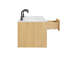 Redbridge 60'' Double Wall Mounted Bathroon Vanity with Quartz Top